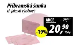 ZEMAN Příbramská šunka tř. jakosti výběrová, 100 g nabídka