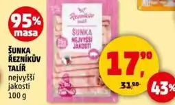 Penny Market Šunka řezníkův talíř nabídka