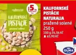 Penny Market Kalifornské pistácie naturalia pražené solené nabídka