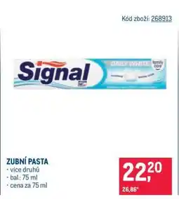 Makro Zubní pasta nabídka