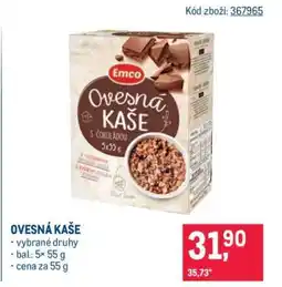 Makro Ovesná kaše nabídka