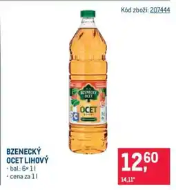 Makro Bzenecký ocet lihový nabídka