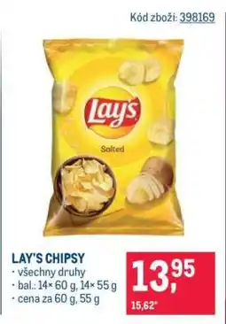 Makro Lay’s Chipsy nabídka