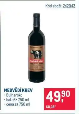 Makro Medvědí krev nabídka