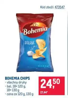 Makro Bohemia chips nabídka