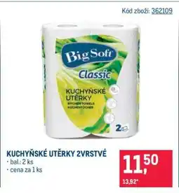 Makro Kuchyňské utěrky 2vrstvé nabídka