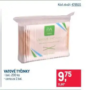 Makro VATOVÉ TYČINKY nabídka