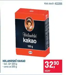 Makro Holandské kakao nabídka