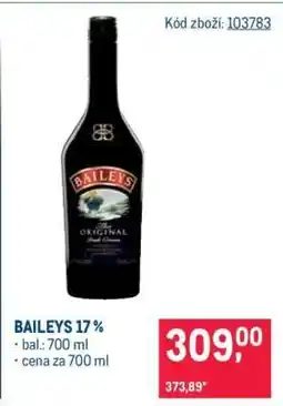 Makro Baileys 17 % nabídka