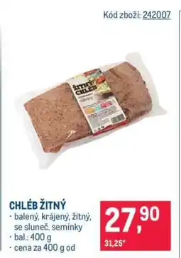 Makro Chléb žitný nabídka