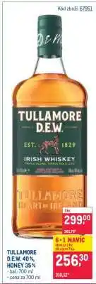 Makro TULLAMORE D.E.W. 40 %, HONEY 35 % nabídka