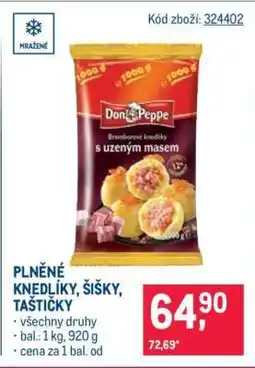 Makro Plněné knedlíky, šišky, taštičky nabídka