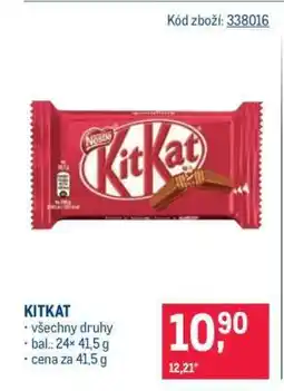 Makro KitKat nabídka