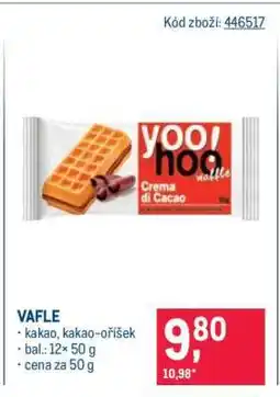 Makro Vafle nabídka
