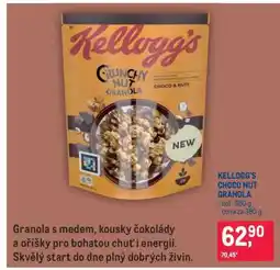 Makro KELLOGG'S CHOCO NUT GRANOLA nabídka
