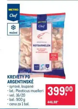 Makro KREVETY PD ARGENTINSKÉ nabídka
