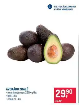 Makro Avokádo zralé nabídka