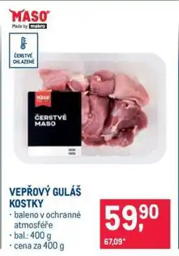 Makro Vepřový guláš kostky nabídka