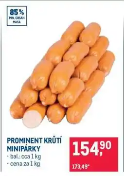 Makro PROMINENT KRŮTÍ MINIPÁRKY nabídka