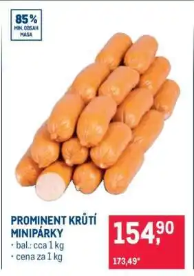 Makro PROMINENT KRŮTÍ MINIPÁRKY nabídka