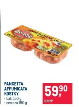Makro PANCETTA AFFUMICATA KOSTKY nabídka