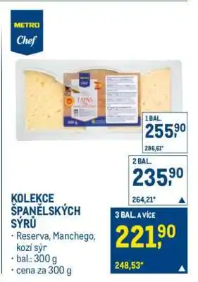 Makro KOLEKCE ŠPANĚLSKÝCH SÝRŮ nabídka