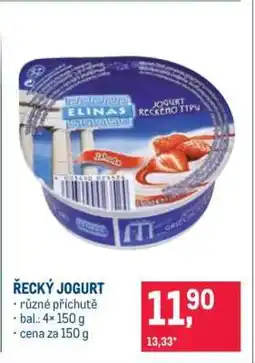 Makro Řecký jogurt nabídka