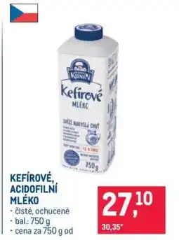 Makro Kefírové, Acidofilní mléko nabídka