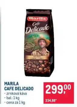 Makro Marila Cafe Delicado nabídka