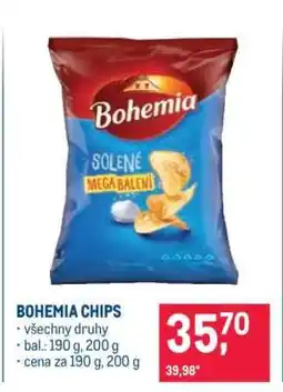 Makro Bohemia chips nabídka