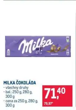 Makro Milka Čokoláda nabídka