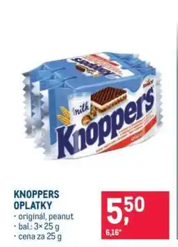 Makro Knoppers oplatky nabídka