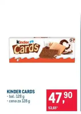 Makro KINDER CARDS nabídka