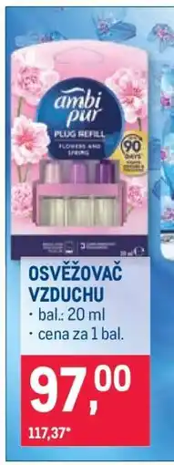 Makro Osvěžovač vzduchu nabídka