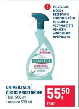 Makro Univerzální čisticí prostředek nabídka