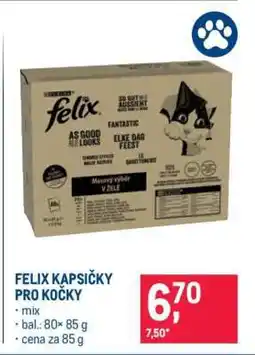 Makro Felix kapsičky pro kočky nabídka