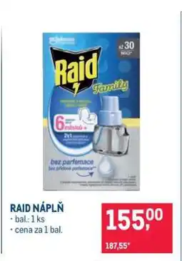 Makro RAID NÁPLŇ nabídka
