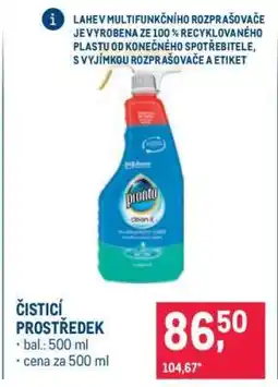 Makro Čisticí prostředek nabídka