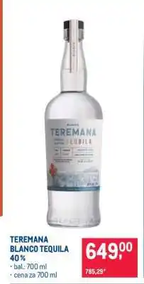 Makro TEREMANA BLANCO TEQUILA 40 % nabídka