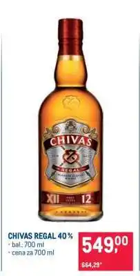 Makro Chivas Regal 40 % nabídka