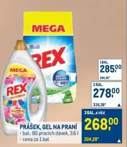 Makro PRÁŠEK, GEL NA PRANÍ nabídka