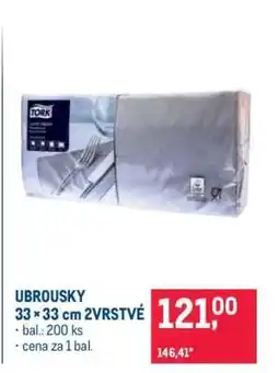 Makro UBROUSKY 33 × 33 cm 2VRSTVÉ nabídka