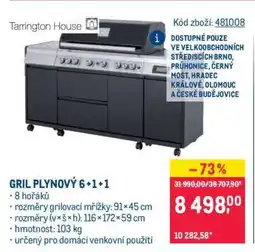 Makro GRIL PLYNOVÝ 6+1+1 nabídka