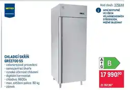 Makro CHLADICÍ SKŘÍŇ GRE2700 SS nabídka