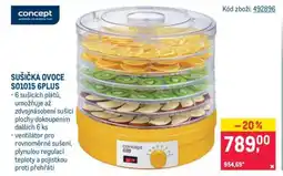 Makro SUŠIČKA OVOCE SO1015 6PLUS nabídka