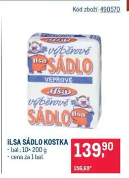 Makro Ilsa sádlo kostka nabídka
