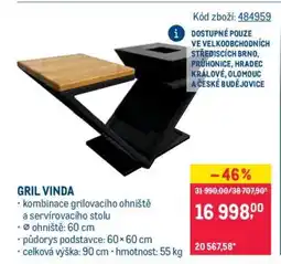 Makro GRIL VINDA nabídka