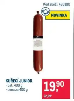 Makro Kuřecí Junior nabídka
