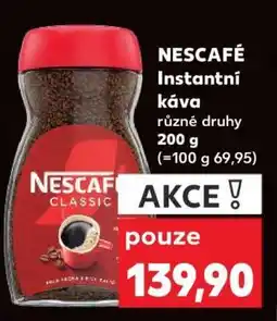 Kaufland NESCAFÉ Instantní káva nabídka