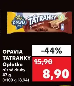 Kaufland OPAVIA TATRANKY Oplatka nabídka